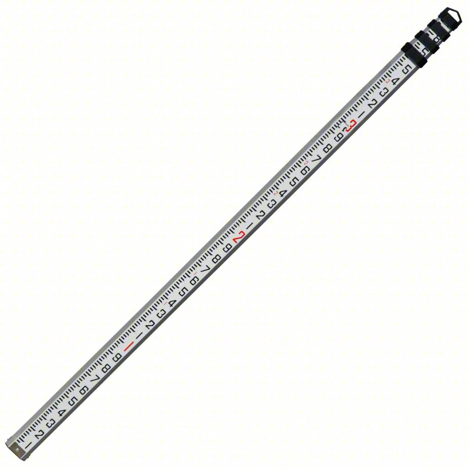 JOHNSON LEVEL, 13' ALUMINUM GRADE ROD