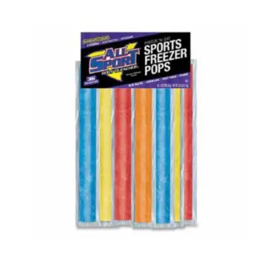 3OZ ALL SPORT VARIETY FREEZER POPS 144PK
