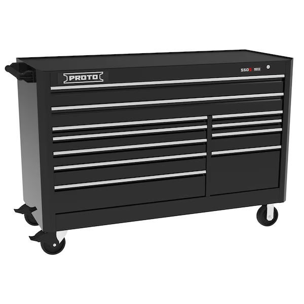 Workstation 66 In 11" Driveawer Black