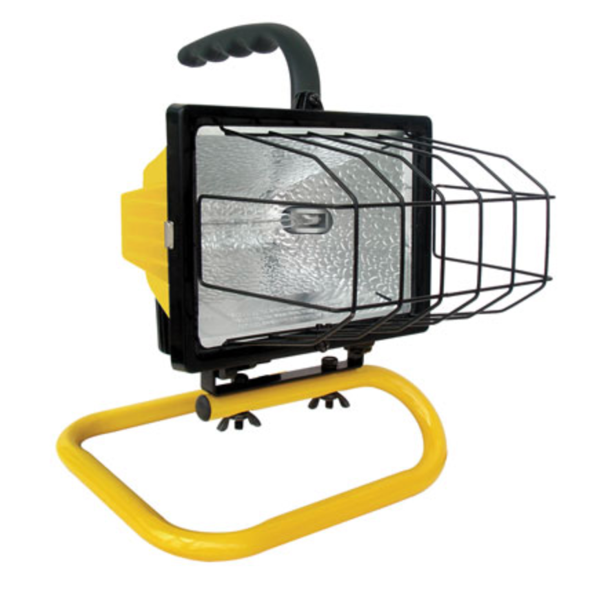 500 Watt Halogen Work Light Voltec